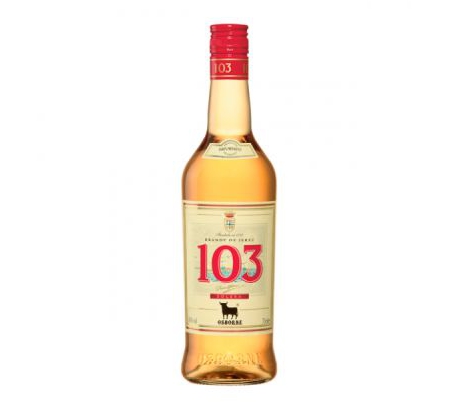 BRANDY ETIQUETA BLANCA 103 1 L.