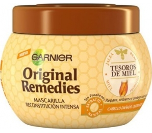 MASCARILLA TESOROS DE MIEL ORIGINAL REMEDIES 300 ML.