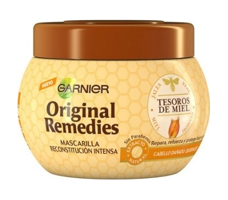 MASCARILLA TESOROS DE MIEL ORIGINAL REMEDIES 300 ML.