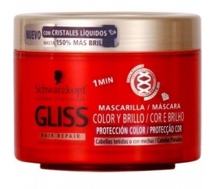 MASCARILLA CABELLO TEÑIDO GLISS 200 ML.