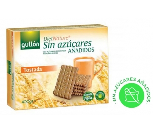 GALLETAS TOSTADA DIET-NATURE GULLON 400 GRS.