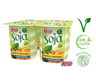 yogur-zero-soja-papaya-naranja-kalise-pack-4x125-grs