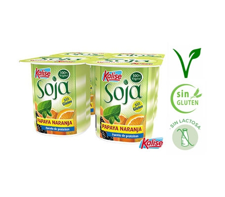 yogur-zero-soja-papaya-naranja-kalise-pack-4x125-grs
