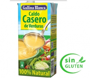 CALDO CASERO VEGETAL GALLINA BLANCA BRIK 1 L.