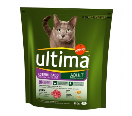 comida-gato-esterilizado-pollo-ultima-800-grs