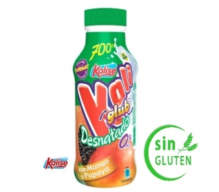 YOGUR LIQUIDO DESNA. KALIGLUB MANGO PAPAY KALISE 750 GRS.