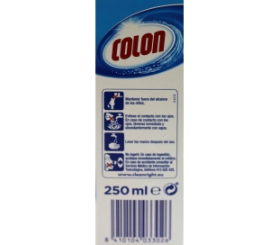 LIMPIA LAVADORAS TODO EN UNO COLON 250 ML.