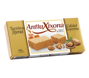 TURRON JIJONA ETIQUET.BLANC ANTIUXIXONA 200 GRS.
