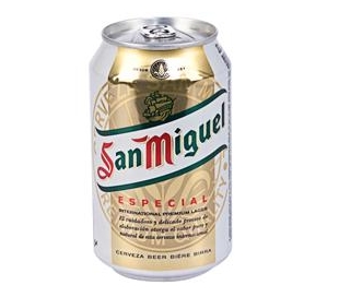 CERVEZA ESPECIAL SAN MIGUEL LATA 33 CL.