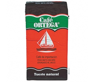 CAFE MOLIDO NATURAL ORTEGA 250 GR.