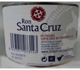 RON BLANCO SANTA CRUZ 1 L.