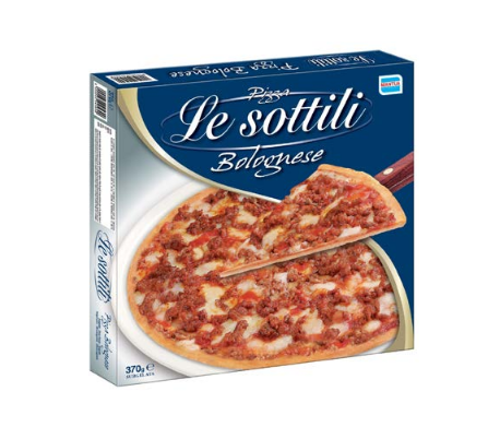 PIZZA BOLOÑESA LA SOTTILI 350 GR.