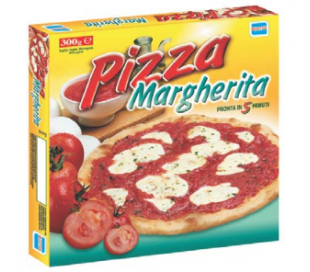 PIZZA CAPRICCIOSA TRATTORIA 370 GR.