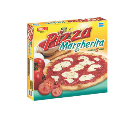 PIZZA CAPRICCIOSA TRATTORIA 370 GR.