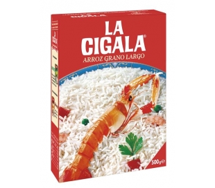ARROZ GRANO LARGO LA CIGALA 500 GR.