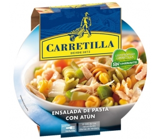 ENSALADAS PASTA ATUN CARRETILLA 240 GR.