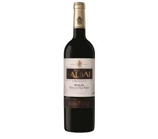 VINO TINTO CRIANZA CASTILLO ALBAI 75 CL.