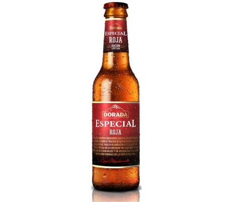 CERVEZA ESPECIAL ROJA DORADA BOTELLA 33 CL.