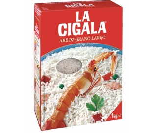 ARROZ LARGO CIGALA 1 KG.