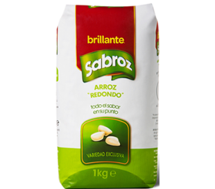 ARROZ SABROZ BRILLANTE 1 KG.