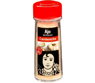 CONDIMENTO AJO EN POLVO CARMENCITA 60 GR.