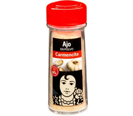 CONDIMENTO AJO EN POLVO CARMENCITA 60 GR.