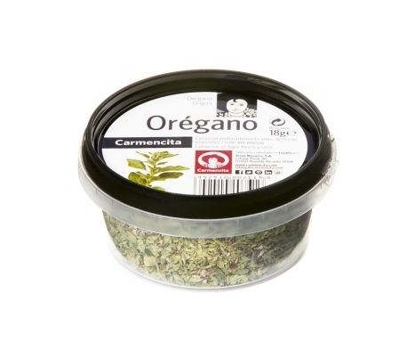 CONDIMENTOS OREGANO CARMENCITA 15 GR.