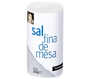 SAL FINA DE MESA CARMENCITA 200 GR.