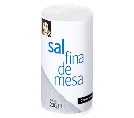 SAL FINA DE MESA CARMENCITA 200 GR.