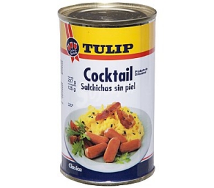 SALCHICHAS COCTEL TULIP 125 GRS.