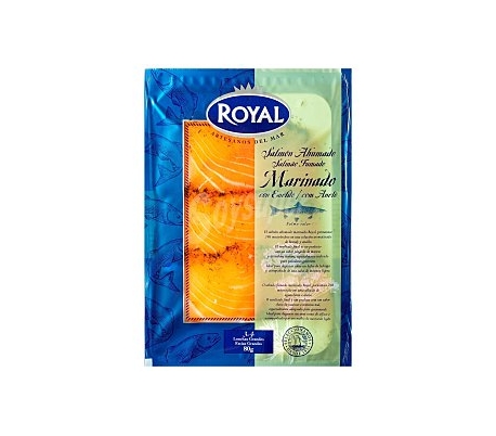 SALMON NORUEGO MARINADO ROYAL 80 GRS. SALMON NORUEGO MARINADO ROYAL 80 GRS.