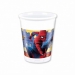 VASOS DECORADOS 200ML. SPIDER-MAN 10 UN.