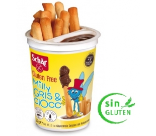 SNAKS GRIS&CIOCC UNTAR CACAO SCHAR 52 GRS.
