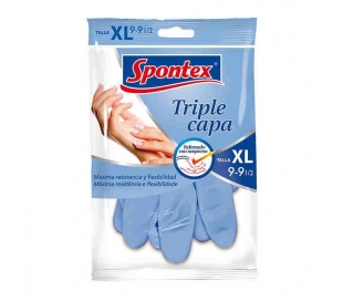 GUANTE T.9-9 1/2 SPONTEX 2 UN.