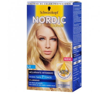 ACLARANTE INTENSIVO RUBIO MECHAS LUM. NORDIC 60 ML.