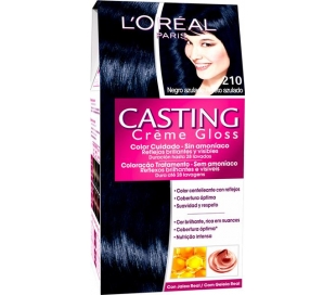 BAÑO COLOR CRE.GLOSS NEGRO AZULADO N.210 CASTING 1 UND.