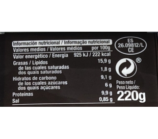 ENSALADA FRESCA COCKTAIL GAMBA ARGAL 220 GRS.