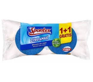ESTROPAJO FROTAMAX SPONTEX 1 UN+1 GRATIS