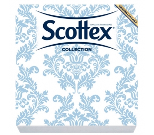 SERVILLETA COLLECTION DOBLE CAPA SCOTTEX 50 UN.
