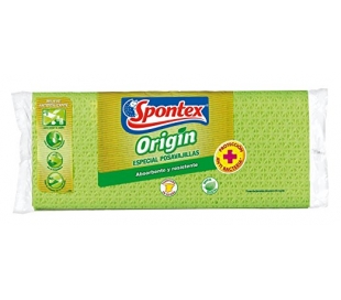 BAYETA ESPECIAL POSAVAJILLAS SPONTEX ORIGINS 1 UN.