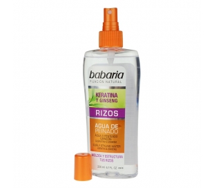 AGUA DE PEINADO RIZOS KERATINA GINS. BABARIA 200 ML.