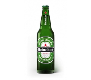 CERVEZA ORIGINAL HEINEKEN BOTELLA 650 ML.