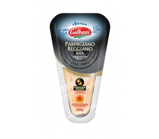 QUESOS PARMIGIANO REGGIANO, CUÑA GALBANI 200 GRS.