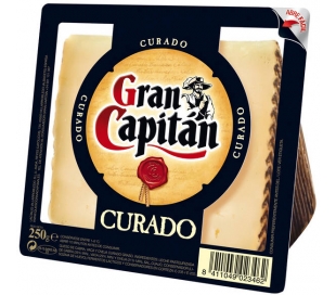 QUESO CURADO CUÑA GRAN CAPITAN 250 GR.