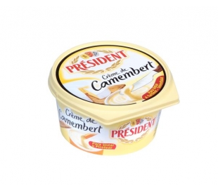 QUESO DE UNTAR CREMA CAMEMBERT PRESIDENT 125 GR.