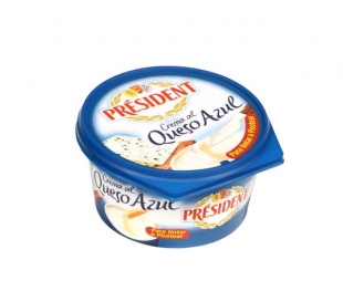 QUESO DE UNTAR CREMA AZUL PRESIDENT 125 GR.
