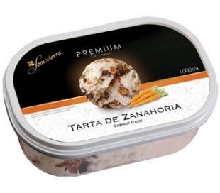 HELADO ZANAHORIA CAKE SOMOSIERRA 1000 ML.