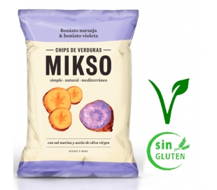 SNACKS BONIATO NARANJA&BONIATO VIOLET MIKSO 85 GRS.