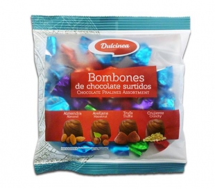 BOMBONES CHOCOLATE SURTIDOS DULCINEA 100 GRS.