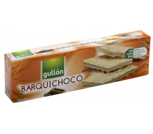 GALLETAS BARQUILLO CHOCOLATE GULLON 150 GR.